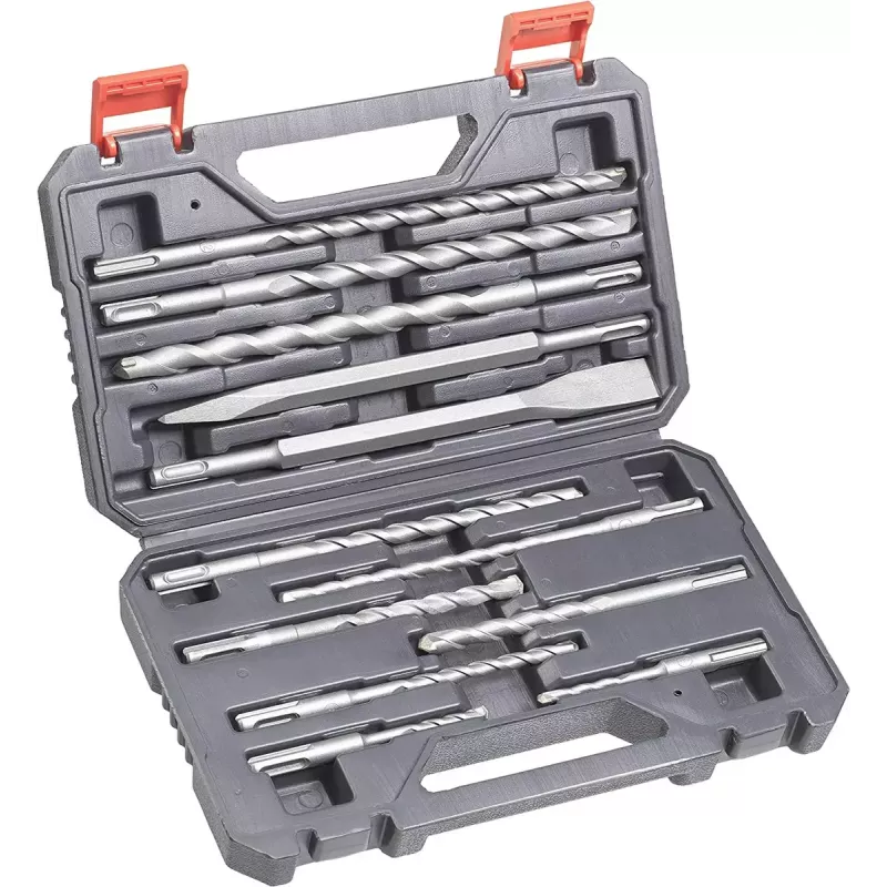 SDS-Plus Bohr-/Meißelset Einhell 12-tlg. Bohrhammer 10 Bohrer