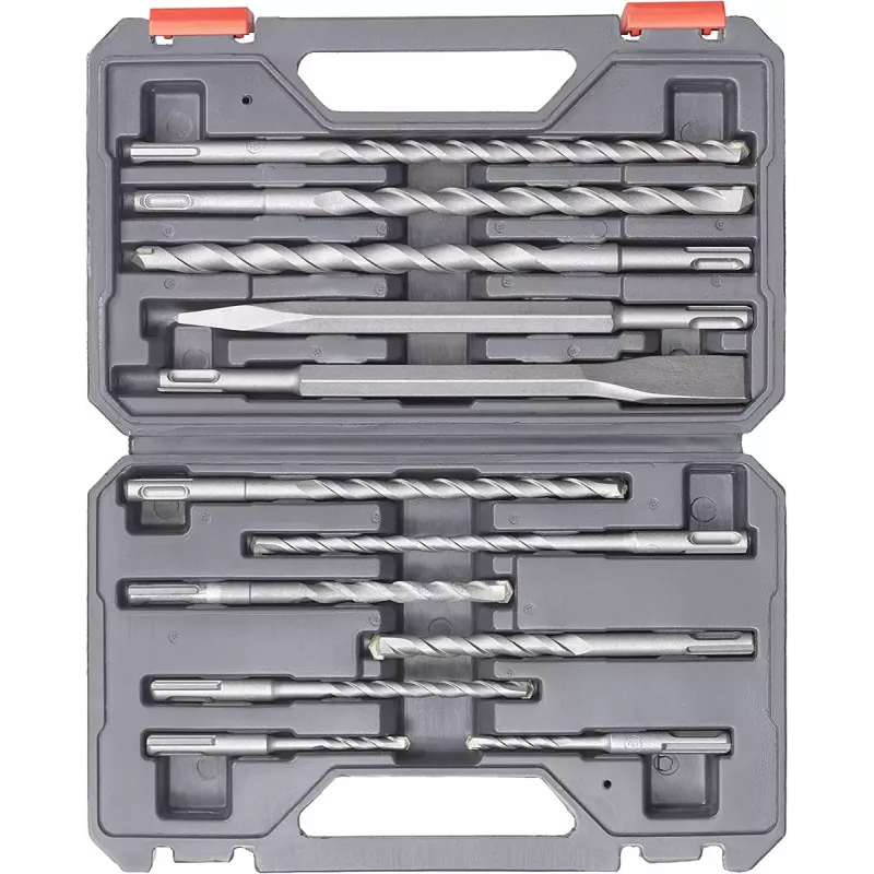 SDS-Plus Bohr-/Meißelset Einhell 12-tlg. Bohrhammer 10 Bohrer