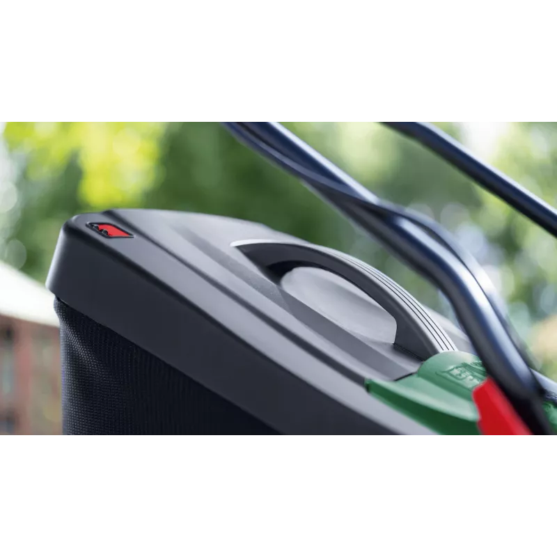 Bosch 37-550 Rasenmäher mit Radantrieb Akku Schwarz, Grün