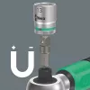 Wera 05075832001 Safe-Torque A 2 Set 1 Drehmomentschlüssel-Set mit Ratschenfunktion, 23-teilig, 1/4" Sechskant, 2–12 Nm, schwarz/grün