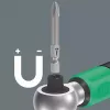 Wera 05075832001 Safe-Torque A 2 Set 1 Drehmomentschlüssel-Set mit Ratschenfunktion, 23-teilig, 1/4" Sechskant, 2–12 Nm, schwarz/grün