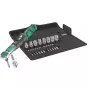 Wera 05075832001 Safe-Torque A 2 Set 1 Drehmomentschlüssel-Set mit Ratschenfunktion, 23-teilig, 1/4" Sechskant, 2–12 Nm, schwarz/grün