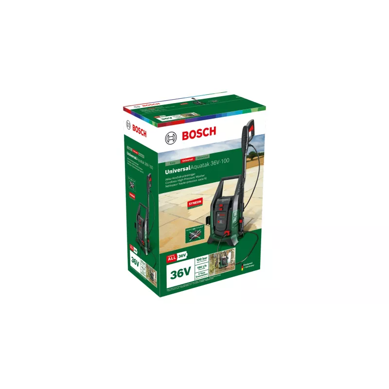 Kabelloser Hochdruckreiniger Bosch UniversalAquatak 36V-100