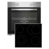 Beko BBUE12020X Kochgeräte-Set Keramik-Kochfeld Elektro