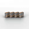 Portblocker Lindy USB Port Blocker Packung mit 4 Stück Farbcode Orange