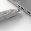 Portblocker Lindy USB Port Blocker Packung mit 4 Stück Farbcode Orange