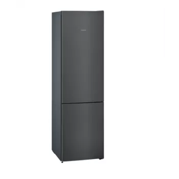 Siemens iQ500 KG39E8XBA Kühl-Gefrierkombination Freistehend 343 L Schwarz, Edelstahl