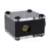Alphacool Eisfluegel Durchflussanzeiger G1/4, quadratisch, Acetal, schwarz