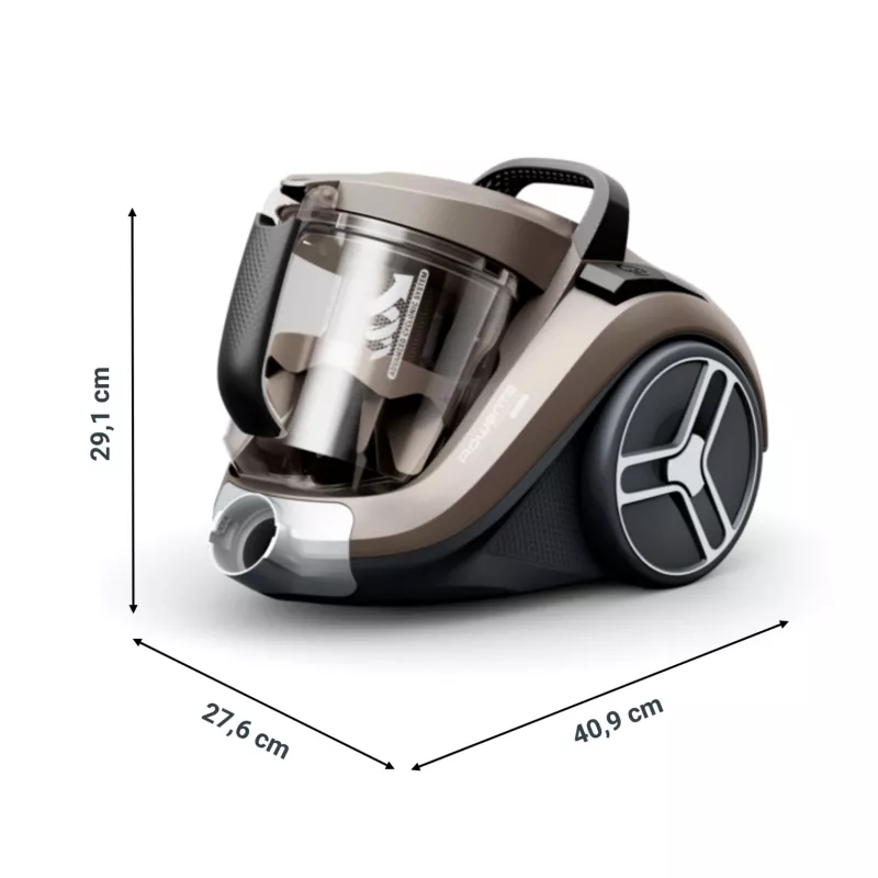 Rowenta Compact Power XXL RO4B30 2,5 l Zylinderstaubsauger Trocken 900 W beutellos