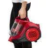 Rowenta Swift Power Cyclonic RO2913 beutelloser Bodenstaubsauger, 3-stufige Filtration, rot