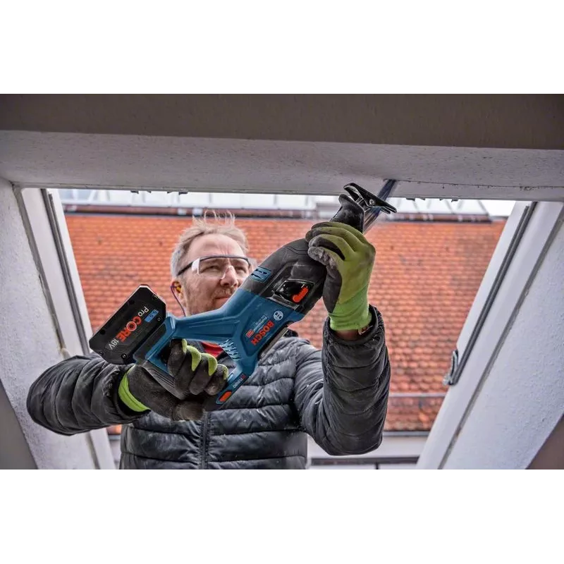 Bosch GSA 18V-28 Professional BITURBO Akku-Säbelsäge, 18 V, 28 mm Hub, ohne Akku, L-BOXX, blau/schwarz