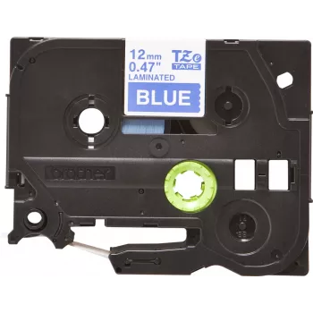 Labelband Brother TZe535 12mm Weiß auf Blau