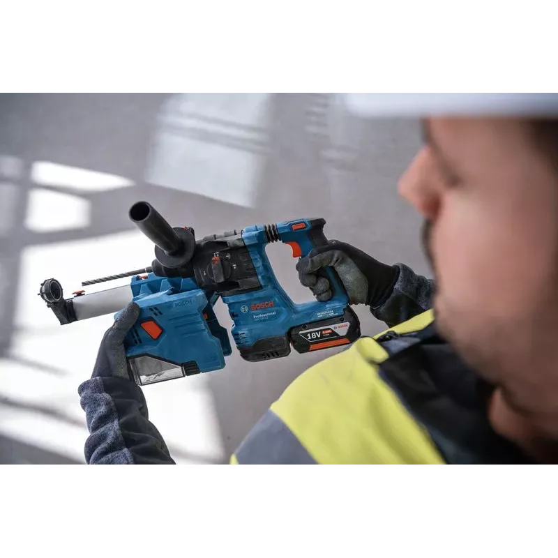 Bosch GDE 18V-12 Professional Akku-Staubabsaugung (Aufsatz) 1600A028H6, blau