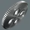 Wera 9532 05136042001 Kettennieter Werkstatt-Set, 20-teilig, inkl. Umschalt-Bitknarre 1/4", schwarz/grün