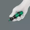 Wera 9532 05136042001 Kettennieter Werkstatt-Set, 20-teilig, inkl. Umschalt-Bitknarre 1/4", schwarz/grün