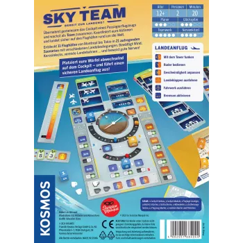 Kosmos Sky Team 20 min Brettspiel Reise/Abenteuer