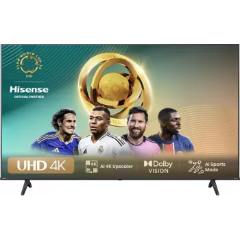 Hisense 50E6NT 127 cm (50 Zoll) 4K Ultra HD Smart TV Wi-Fi Schwarz 300 cd/m²