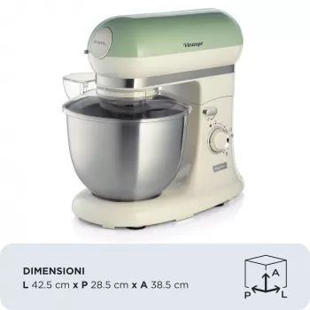 Küchenmaschine Ariete 1588 2400 W 5,5 L Grün Weiß