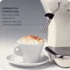 Ariete 1389 Vintage Espressomaschine - Espressomaschine für gemahlenen Kaffee oder ESE-Pads, in pastellbeiger Farbe