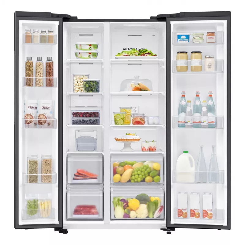 Samsung RS62DG5003B1 Side-by-Side-Kühlschrank Freistehend 628 L Schwarz