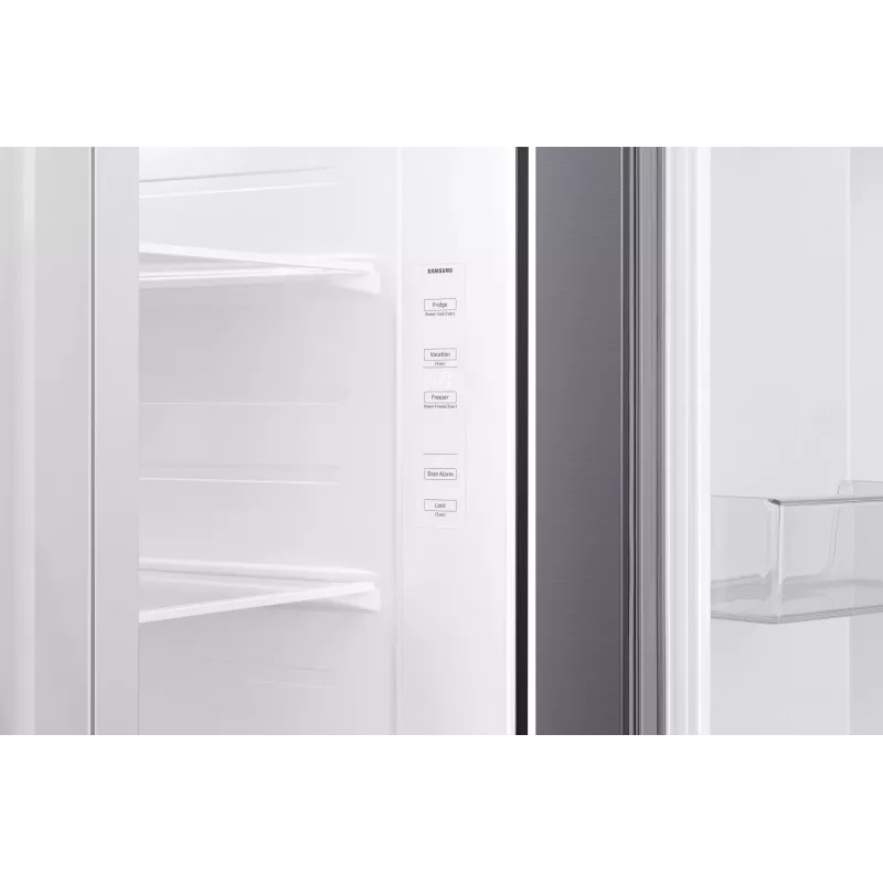 Samsung RS62DG5003S9 Side-by-Side-Kühlschrank, freistehend, 655 l, Edelstahl