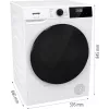 Gorenje DHNA92/DE Wäschetrockner Freistehend Frontlader 9 kg Weiß