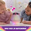 Hatchimals Alive Mystery Hatch Pufficorn Spinmaster AA Batterie Pink Weiß