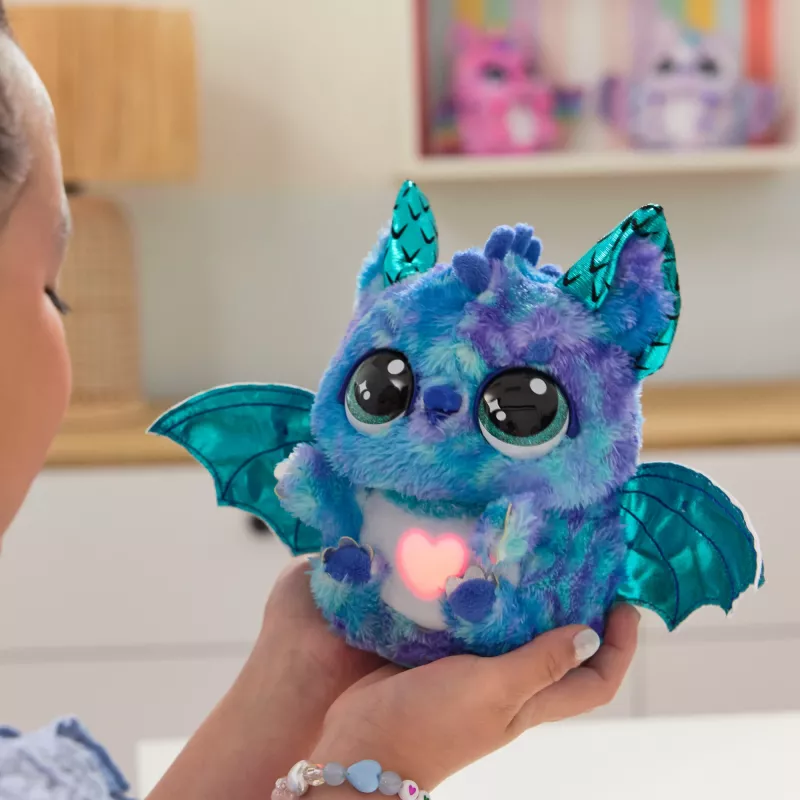 Hatchimals Alive Mystery Hatch Draggle Spinmaster Pink Weiß AA