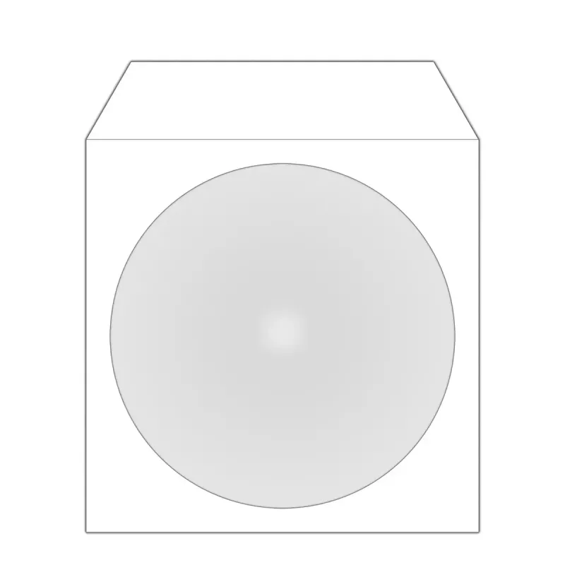 Sleeve Case MediaRange BOX62 optische Disc-Hülle für 1 Disc Weiß