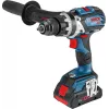 Bosch Professional GSB 18V-110 C Akku-Schlagbohrschrauber, 18 V, 2100 U/min, 2x ProCORE18V 4,0 Ah, Ladegerät, L-BOXX, blau/schwarz