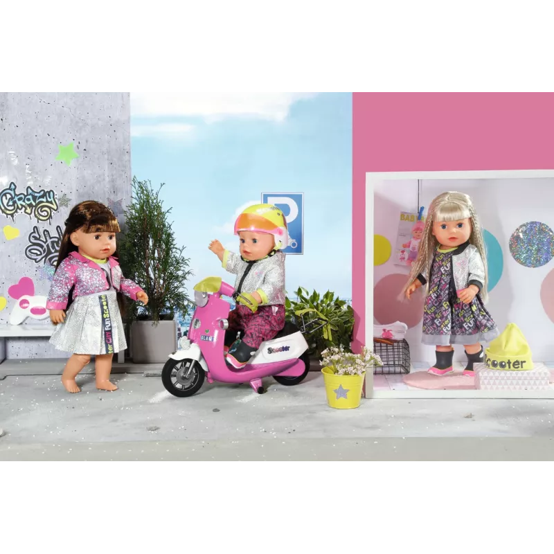 BABY born City Deluxe Scooter Combo Puppenroller