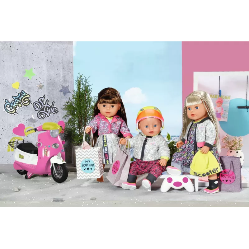 BABY born City Deluxe Scooter Combo Puppenroller