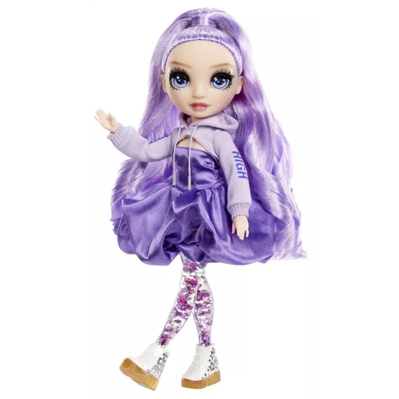 Rainbow High Sparkle & Shine Fashion-Puppe Viola (Lila), ab 4 Jahren