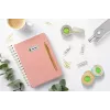 Peach PE102 Etikettenrolle, 14x40 mm, 180 Etiketten, transparent