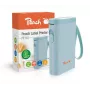 Peach PE110 Etikettendrucker, Thermodirektdruck, Bluetooth, integrierter Akku, blau