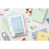 Peach PE110 Etikettendrucker, Thermodirektdruck, Bluetooth, integrierter Akku, blau