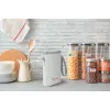 Peach PE110 Etikettendrucker, Thermodirektdruck, Bluetooth, integrierter Akku, weiß