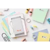 Peach PE110 Etikettendrucker, Thermodirektdruck, Bluetooth, integrierter Akku, weiß