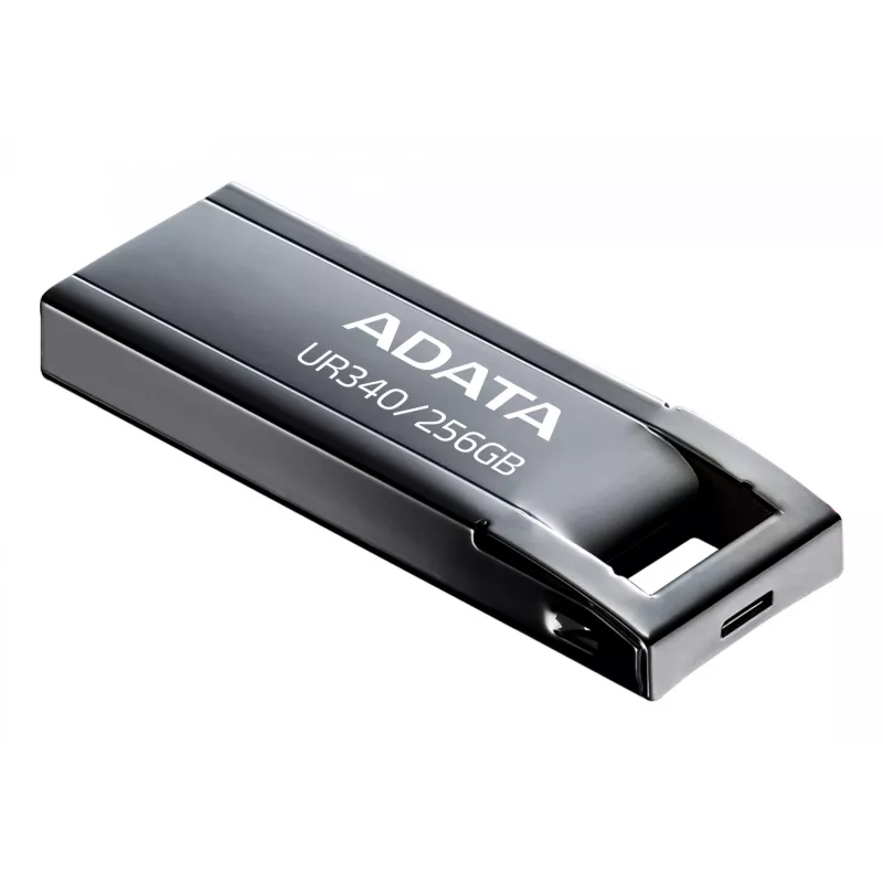 ADATA UR340 USB-Stick 256 GB USB Type-A 3.2 Gen 1, Lesegeschwindigkeit bis zu 100 MB/s, schwarz