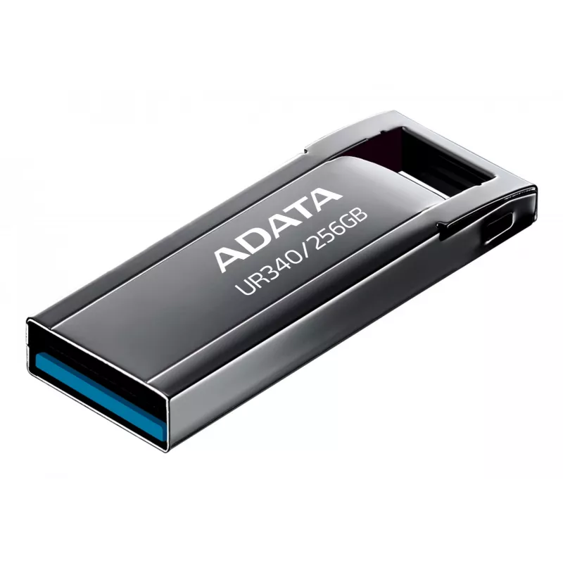 ADATA UR340 USB-Stick 256 GB USB Type-A 3.2 Gen 1, Lesegeschwindigkeit bis zu 100 MB/s, schwarz