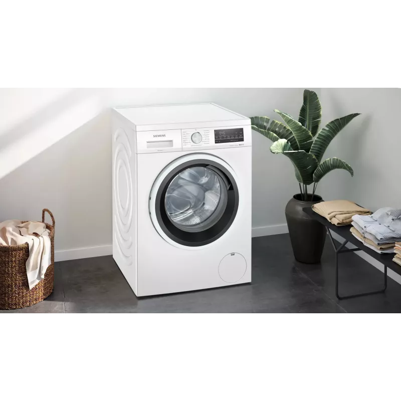 Siemens iQ500 WU14UT42 Waschmaschine, Frontlader, 9 kg, 1400 U/min, Energieeffizienzklasse A, weiß