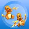 MEGA Pokémon Build & Show Charmander Spielzeug-Bauset, 10 cm hoch,