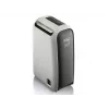 DeLonghi DNS65 Luftentfeuchter, 6 l/Tag, 2,8-l-Wassertank, 220-240 V, 50 Hz, schwarz/weiß