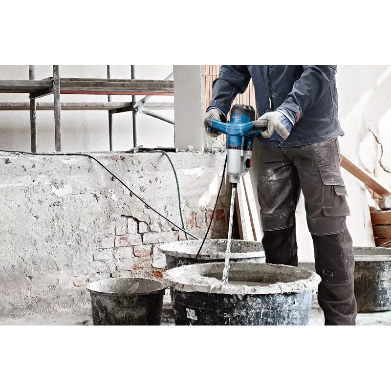 Bosch Professional GRW 140 Rührwerk, 1400 W, 2-Gang (06011C4020)