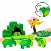 Eisenbahn-Spielset Ravensburger Dinosaur Deluxe Set BRIO World 63610400 mit interaktiven Funktionen
