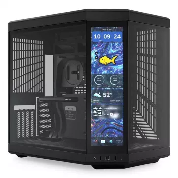 PC-Gehäuse HYTE Y70 Touch Infinite Midi-Tower Schwarz