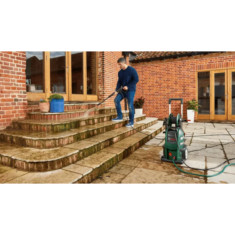 Bosch AdvancedAquatak 150 06008A7700 Hochdruckreiniger, 150 bar, 480 l/h, 2200 W, Grün/Schwarz