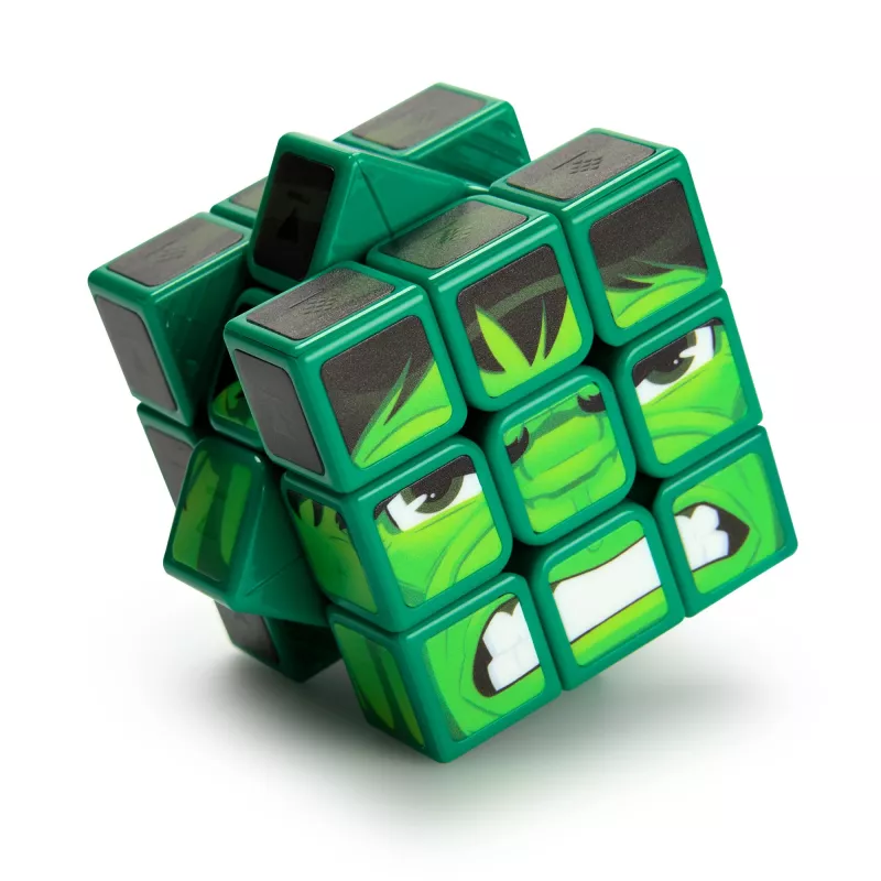 Spin Master Rubik's - Cubers 3x3 Hulk, Geschicklichkeitsspiel