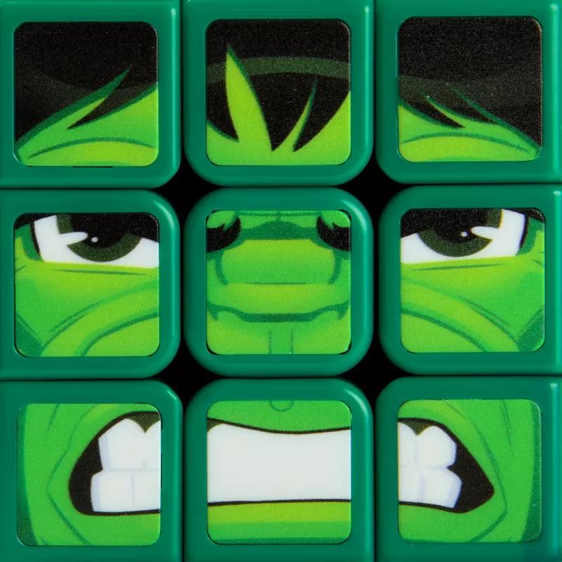 Spin Master Rubik's - Cubers 3x3 Hulk, Geschicklichkeitsspiel