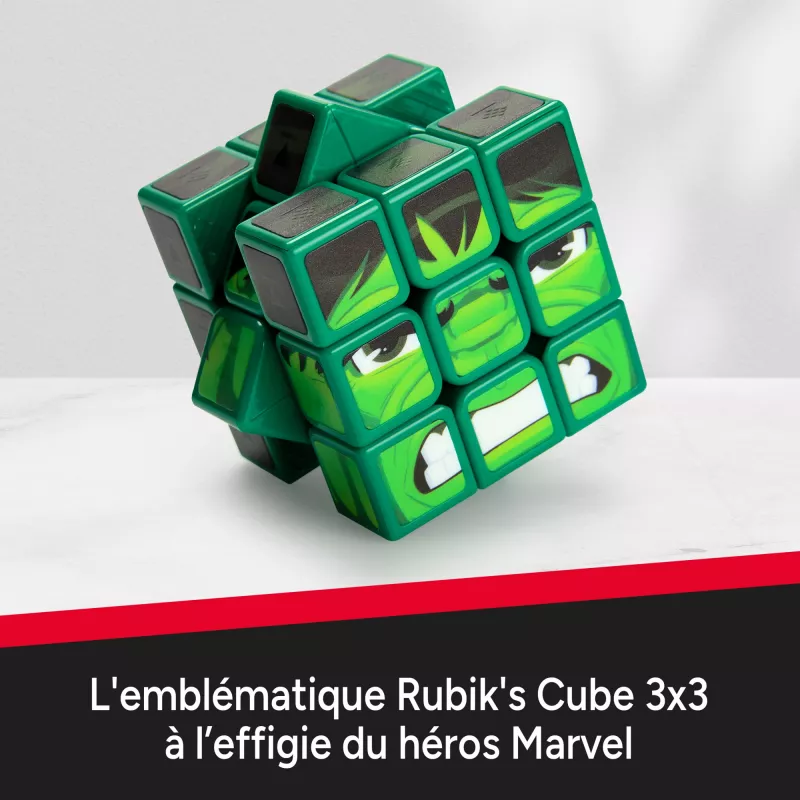 Spin Master Rubik's - Cubers 3x3 Hulk, Geschicklichkeitsspiel